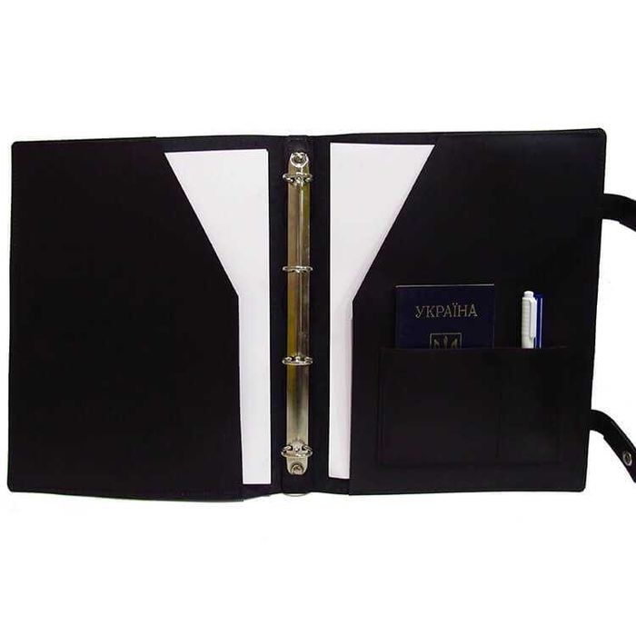 Папка кожаная для документов скоросшиватель для моряка семейных бумаг