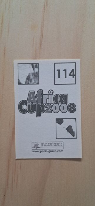 Cromo futebol de Didier Drogba(Africa Cup)da Panini
