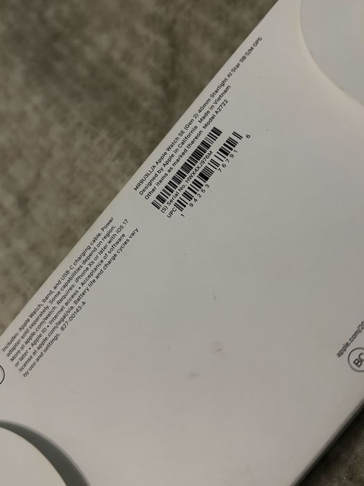 Apple Watch SE (Gen 2) 40mm Starlight