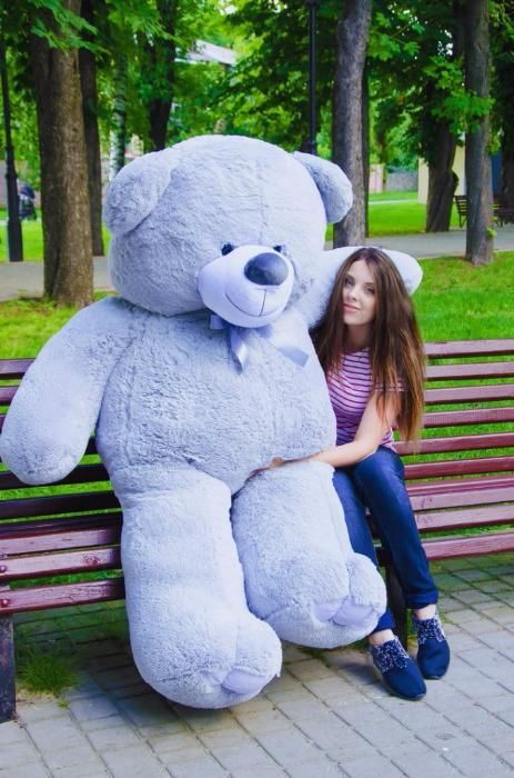 Великий плюшевий ведмідь Ветлі 200 см ! Величезний ведмедик Ветлі