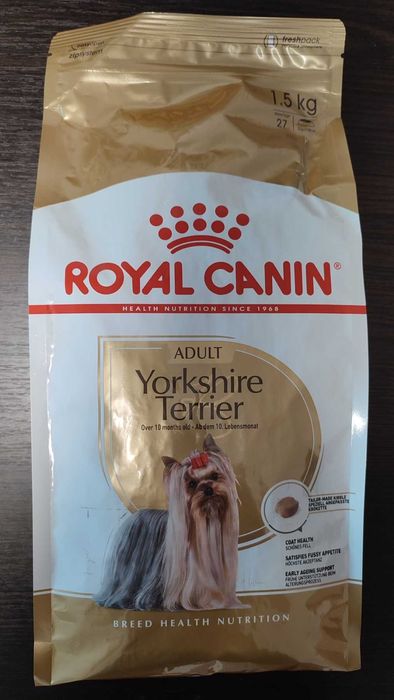 Royal Canin Yorkshire Terrier Adult 1,5 кг, 7,5 кг York