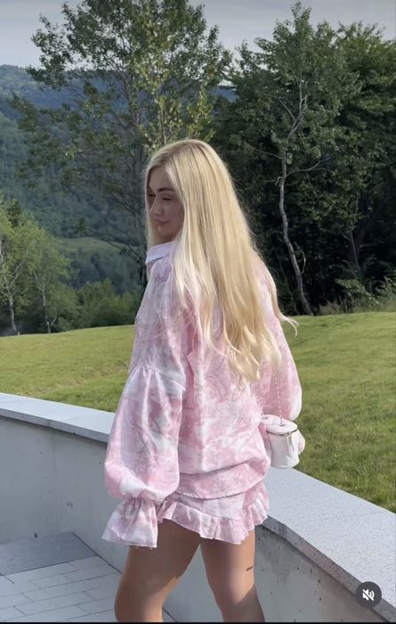 Костюм льон, под бренд.