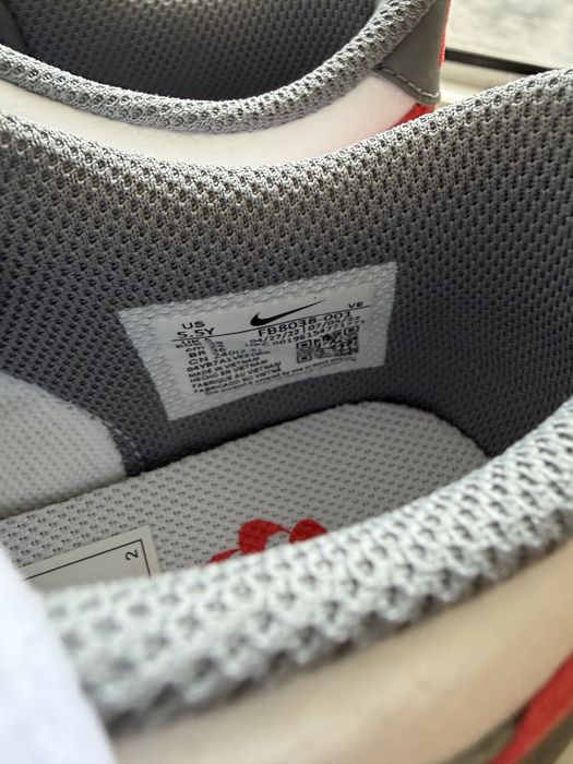 Nike Dunk Low NN GS Smoke Grey/Lt Crimson-White