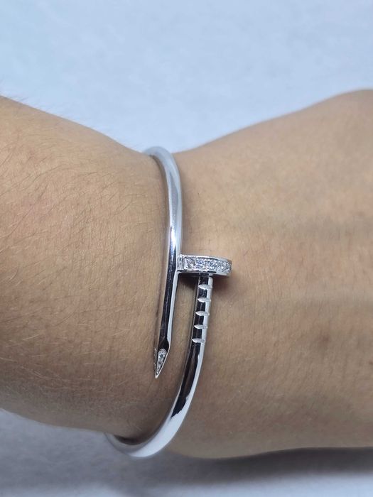 Золотий браслет гвіздок (гвоздь)