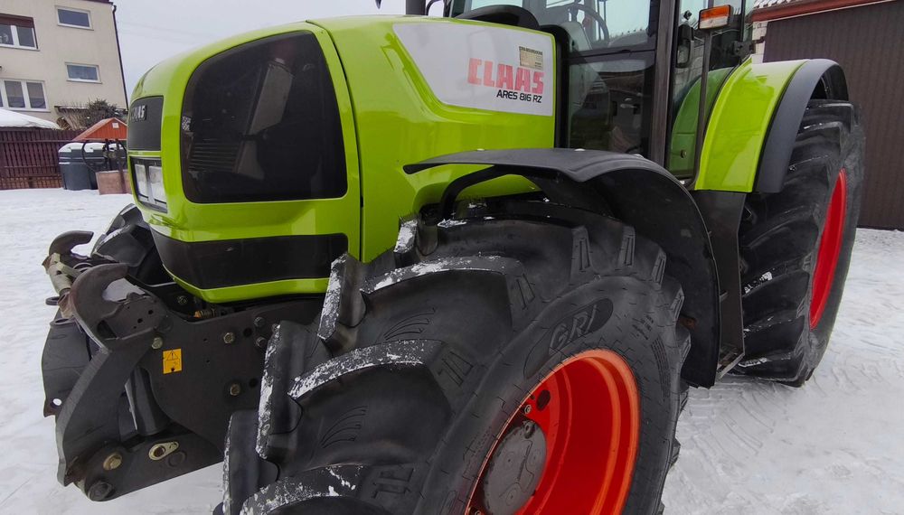 Claas Ares 816RZ TUZ 160KM Reanault Case Sprowadzony Oryginał