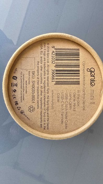 Syrp Genie Mini II Controlo de Movimento