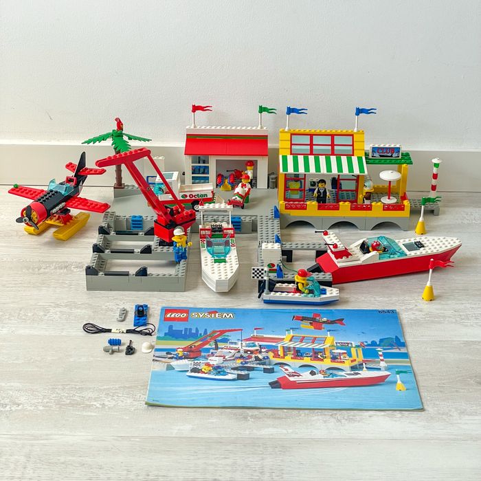 Lego 6543 Sail N' Fly Marina Completo