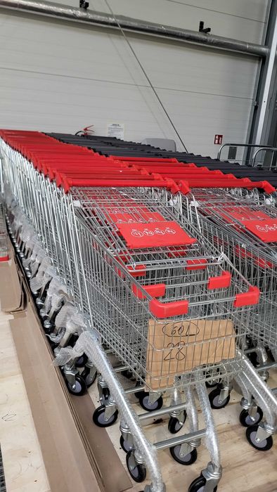 Wózek sklepowy 60l nowy gwarancja fv vat RABATY