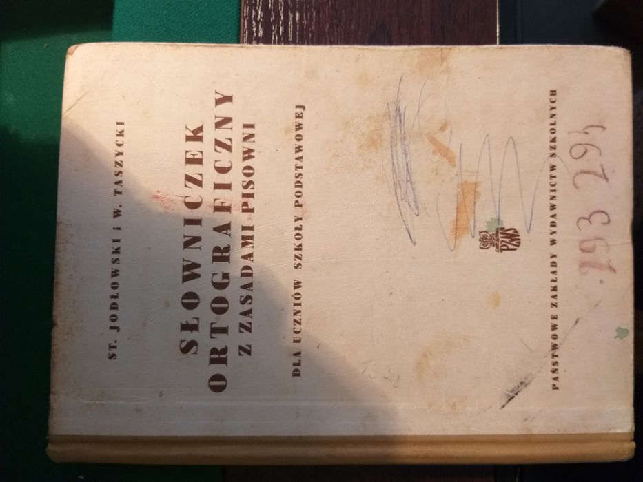 Słowniczek Ortograficzny z zasadami pisowni