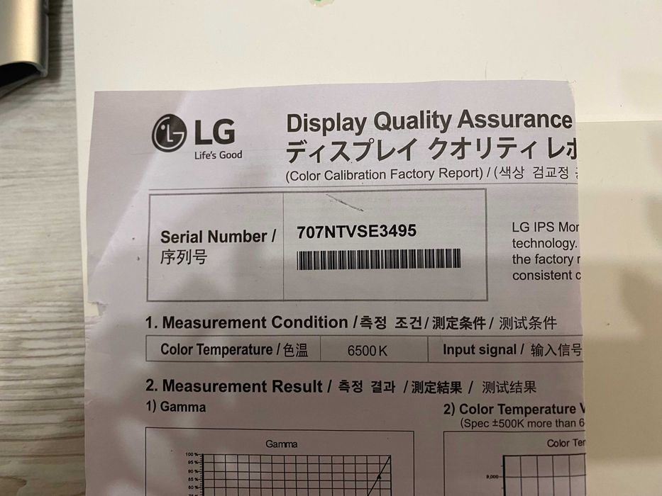 Монітор LG 24MP88HV-S (розбита матриця)