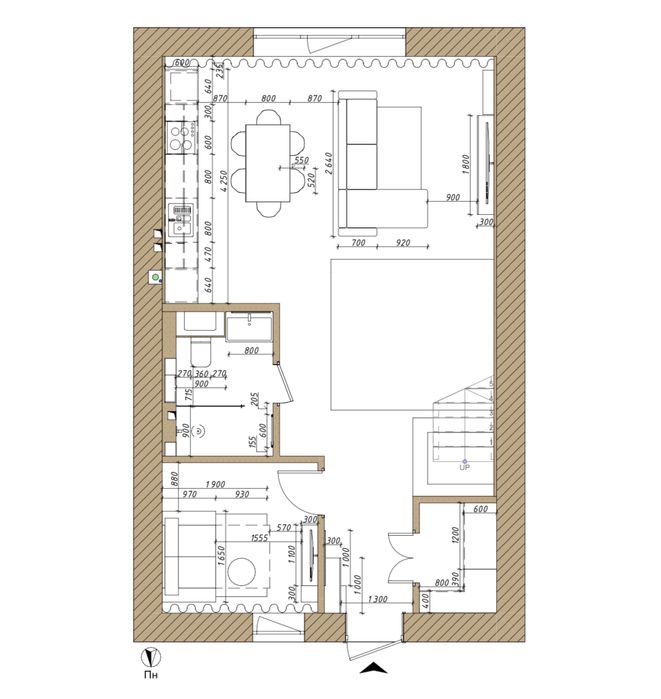 Дом таунхаус 122 м2 Новоалександровка