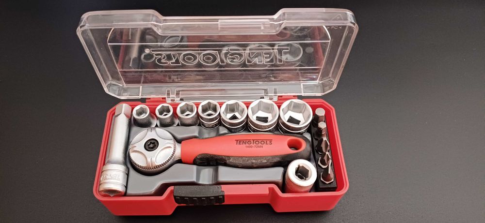 Tengtools Jogo bolso 15 Chaves Caixa 1/4" Referência TJ1415 (NOVO)