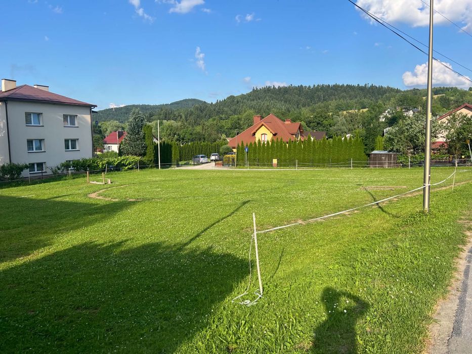 Na sprzedaż działka 1603 m² – Rymanów-Zdrój, asfaltowy dojazd, wszystkie media - Widok 2