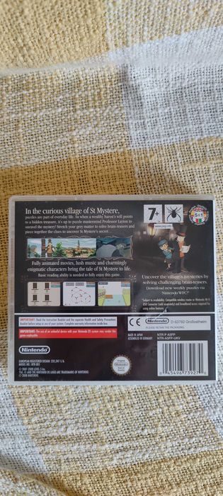 Professor Layton Curious Village Nintendo DS NDS