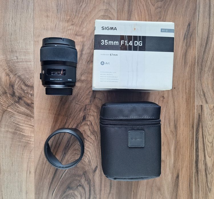 Obiektyw Sigma 35mm f/1.4 ART DG HSM Nikon