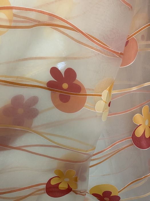 Materiał firankowy sukienkowy