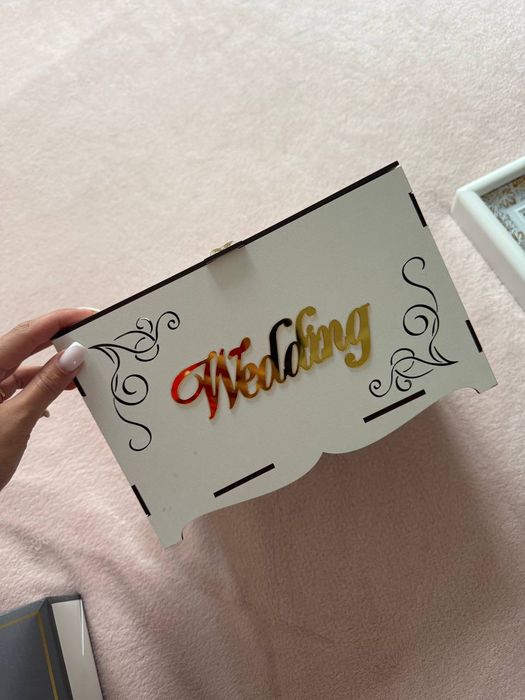 Весільна скринька для конвертів