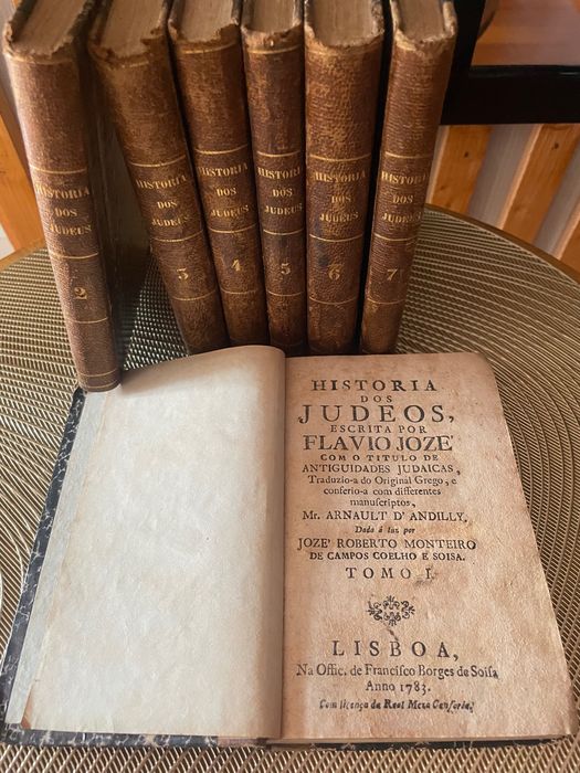 Historia dos Judeos 1793  Volumes 7