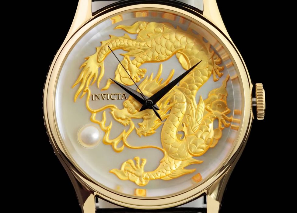 Годинник Invicta 22465 Vintage Dragon Master 46 mm. Pearl Automatic