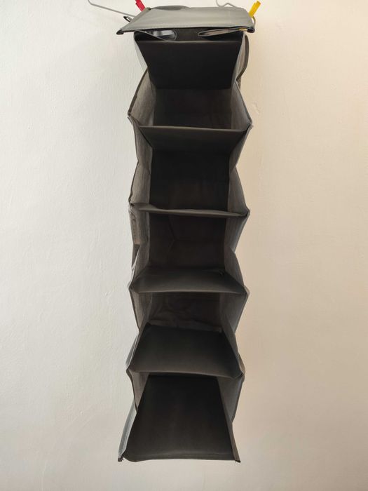 Organizador de roupas dobrável de 6 camadas - alta qualidade - novo