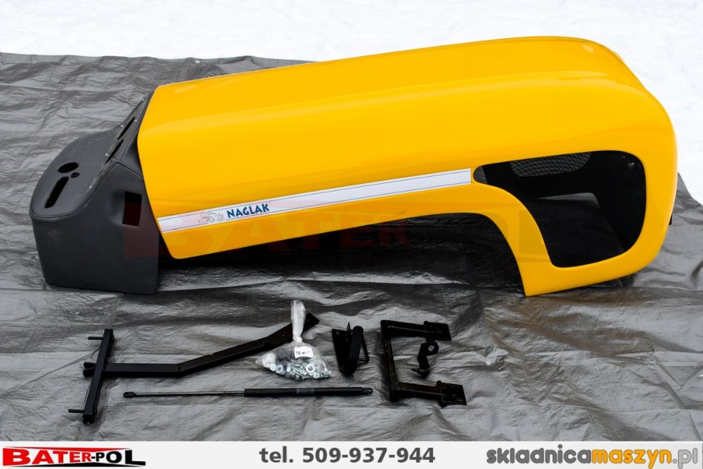 Maska z tworzywa URSUS C-360, plastikowa NAGLAK Żółta