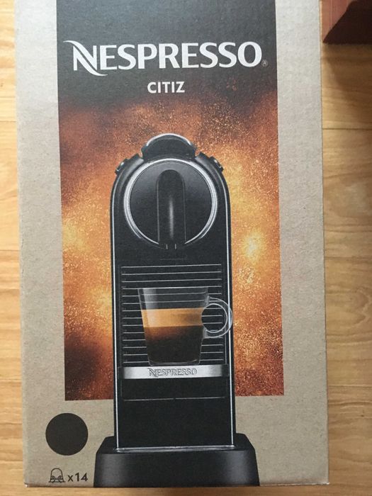 Máquina Café Nespresso CitiZ Black Usada - Em Excelente estado