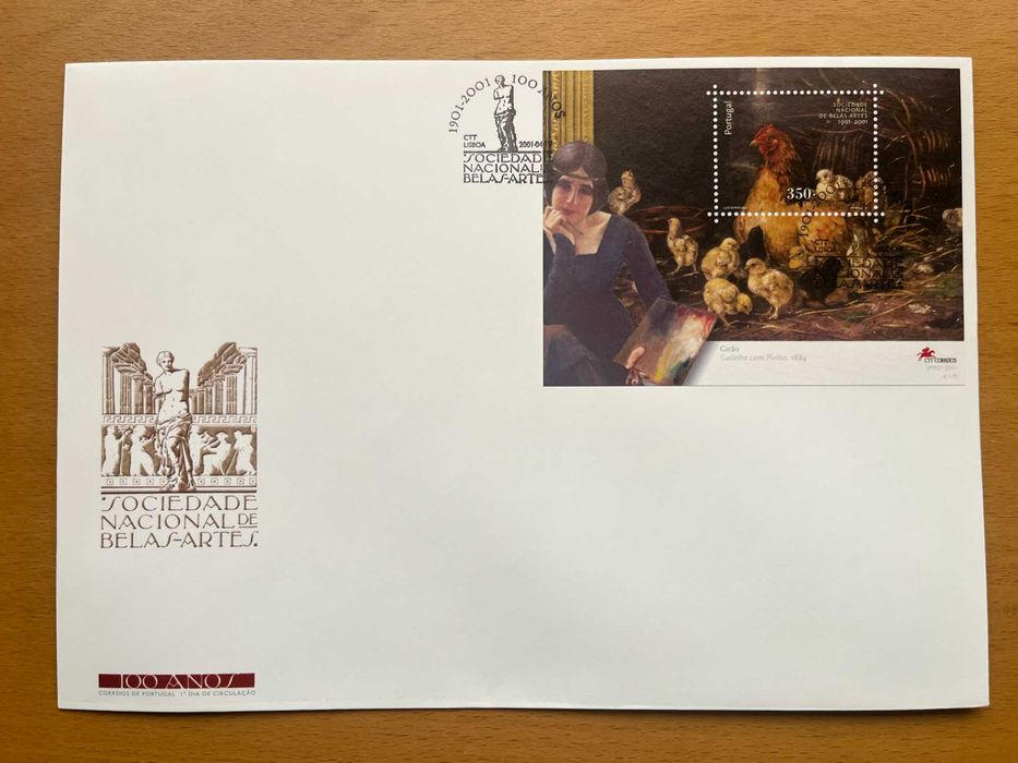 Filatelia - Vários FDCs Blocos / FM 2001