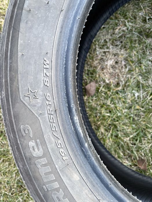 Dwie opony Hankook 195 / 55 R16 87W 2020/2021
