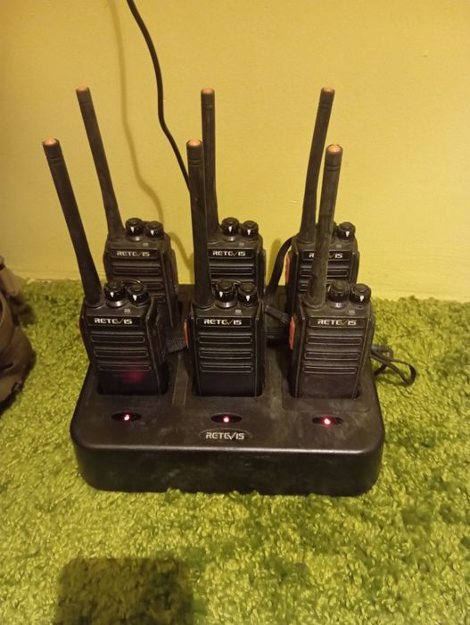 СТОК Рации Retevis RT24 для взрослых 6 шт. Перезаряджувана професійна