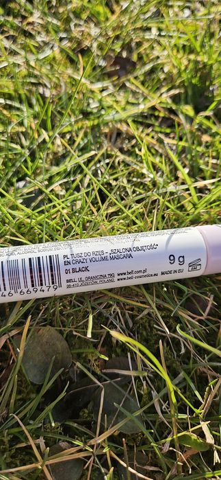 Czarna maskara/tusz do rzęs Bell wow crazy volume szalona objętość