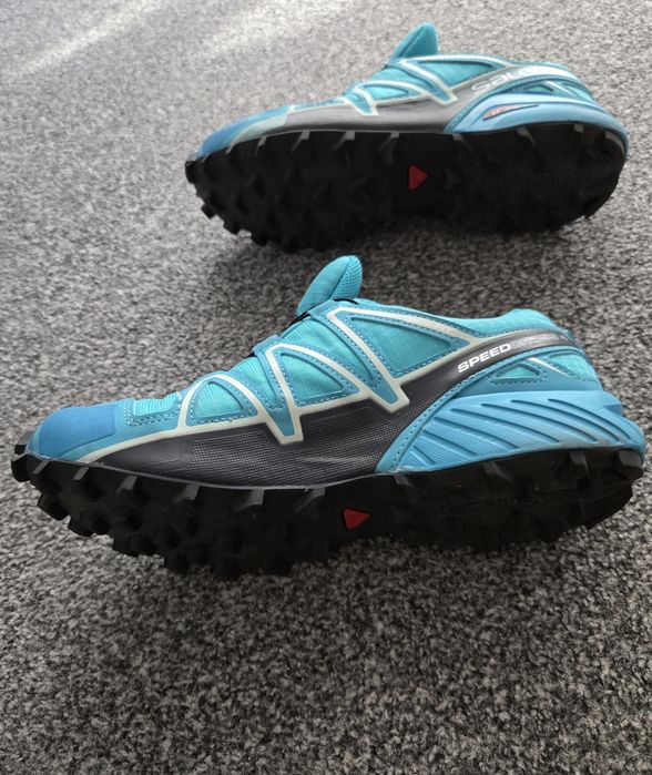 Damskie buty Salomon, trekkingowe, turkusowe