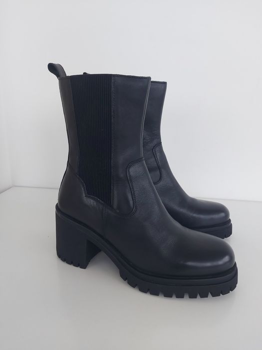 Buty botki skórzane Lasocki rozmiar 37