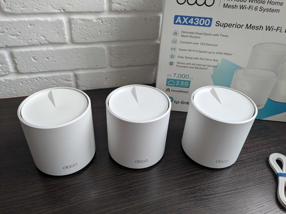 Tp-Link Deco X4300 Pro Wi-Fi 6 Меш система Комплект 3 шт #9