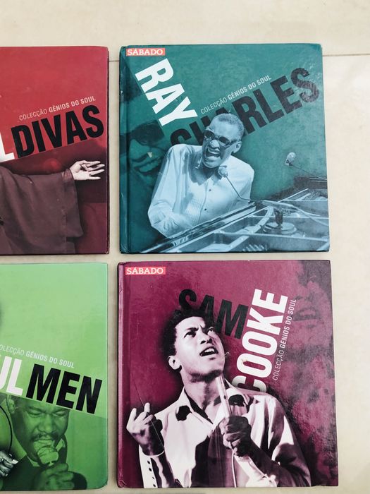 5 Cds - Colecção Genios do Soul