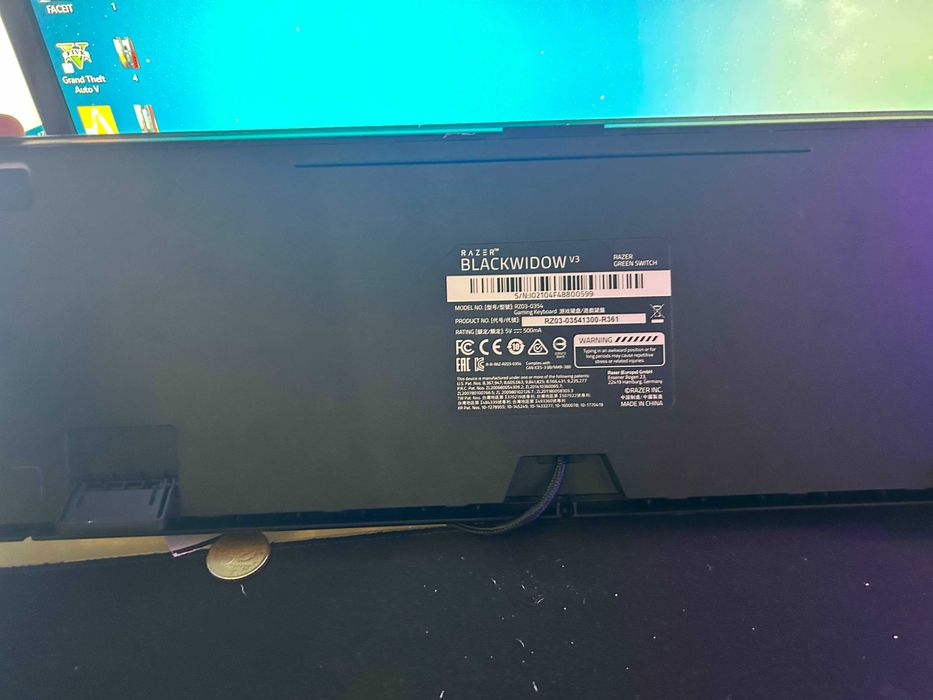 Teclado Razer Blackwidow V3