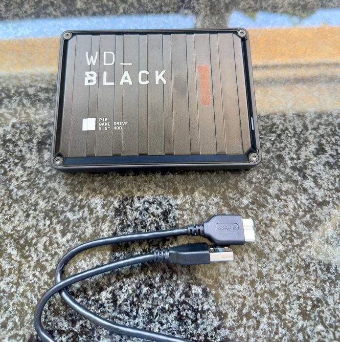 Disco Rígido Externo WD_BLACK P10 Game Drive 5TB (2.5" HDD)