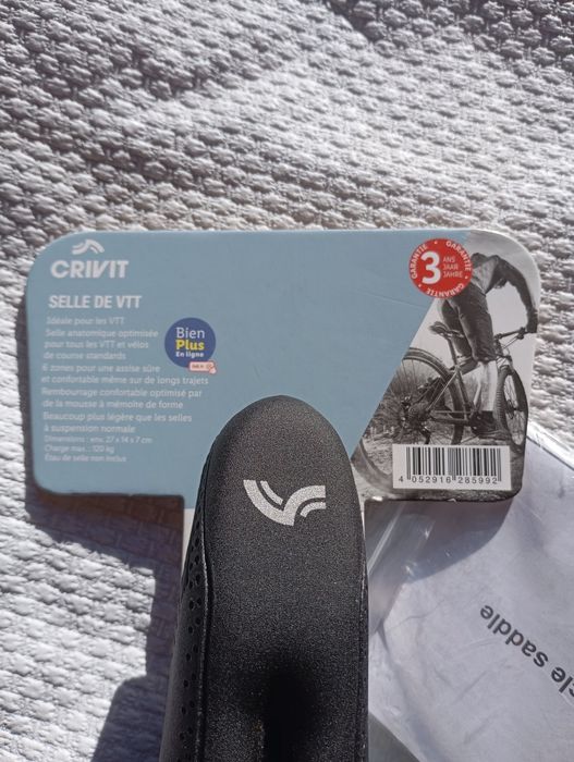 Сидіння на велосипед від CRIVIT з ефектом пам'яті