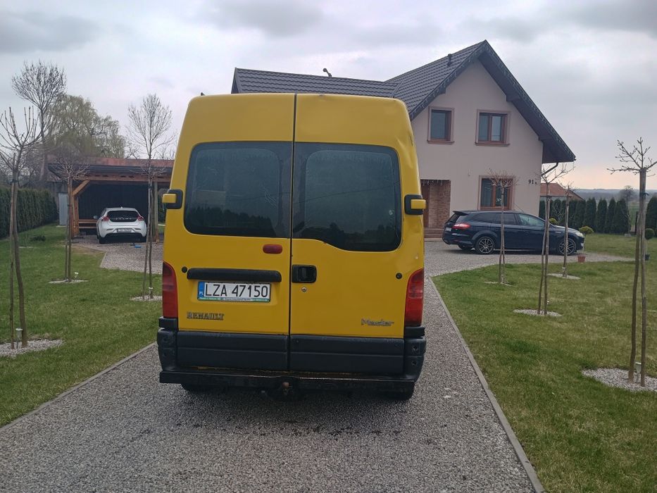 Renault Master brygadówka 7 osób 2.8Dci