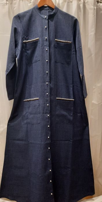 Продам женское длинное платье  и из  шифона на подкладке , абаи