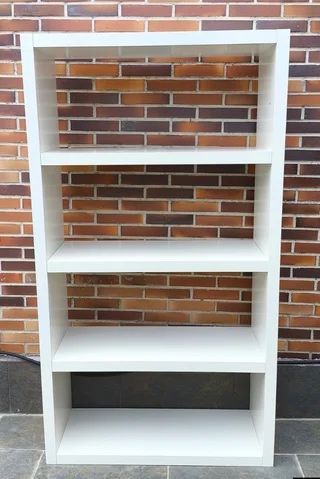 Estante branca ikea - 190x105x38cm