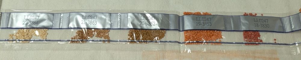 Contas de pintura de diamante