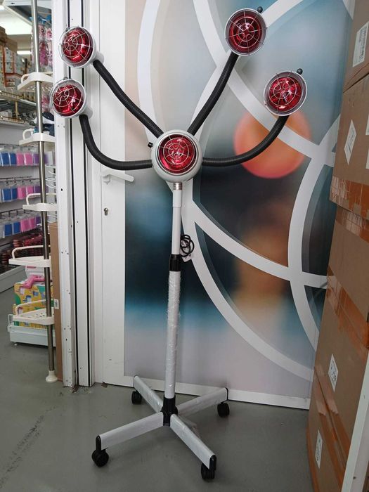 Luz Infravermelha Profissional com 5 Lâmpadas