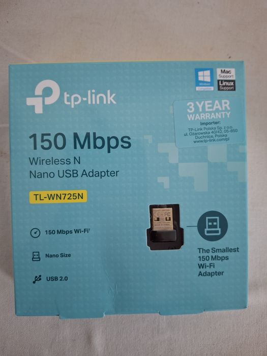 Karta sieciowa USB TP-Link TL-WN725N.