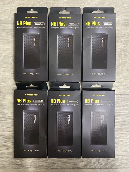 Зарядний пристрій Power Bank Nitecore NB PLUS (QC 3.0, 10000 mAh)