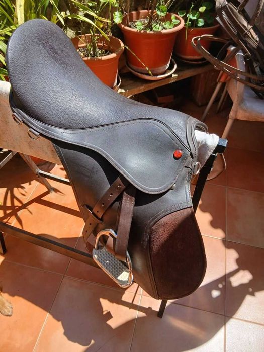 Conjunto de equipamento de equitação completo novo