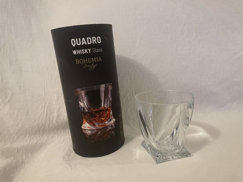 szklanka do whisky Quadro Bohemia Prestige