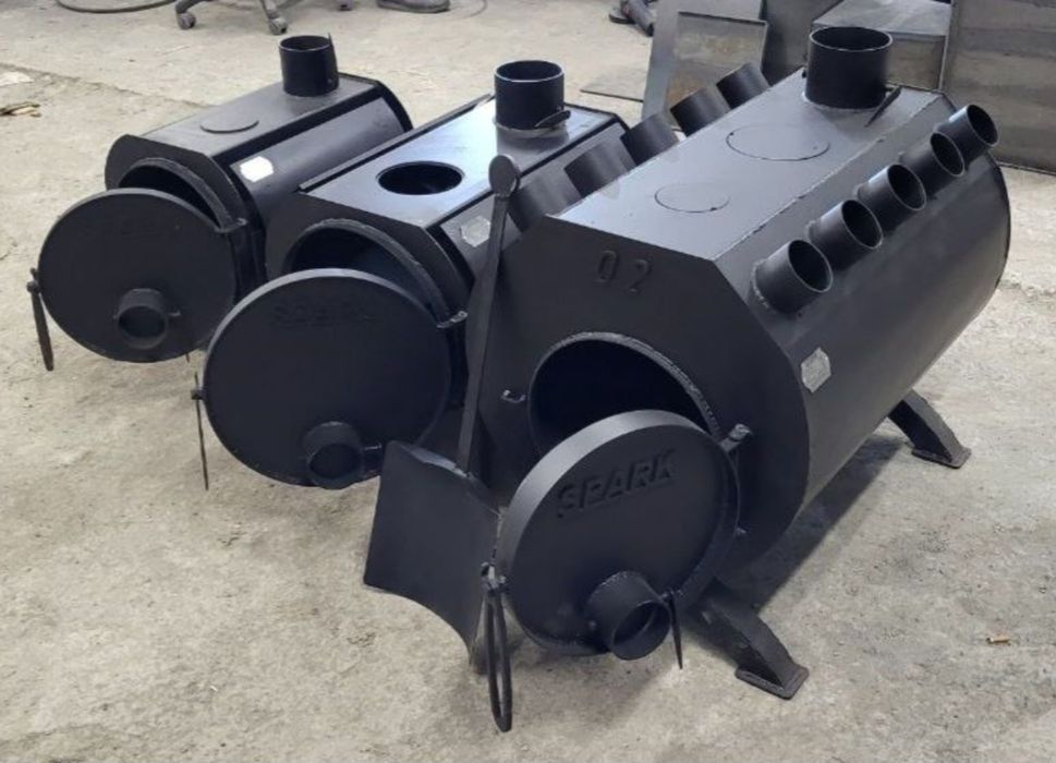 Печі, каміни, кам'янки, буржуйки булер'яни