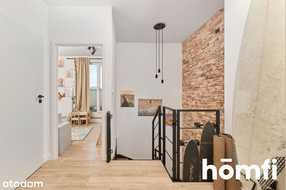 Dwupoziomowy loft 70 m| 3 tarasy + 47m | Różanka