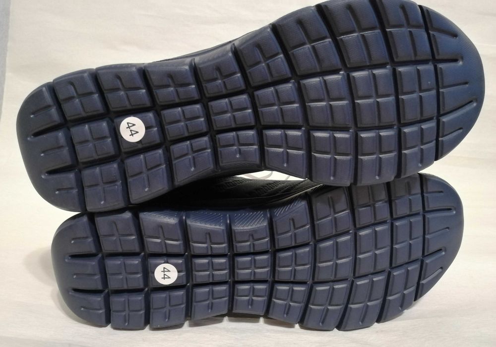 Lekkie męskie buty sportowe 44 niebieskie półbuty