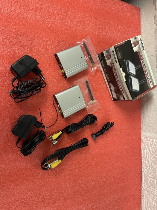 Transmissor e receptor video e audio